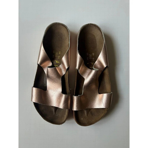 Papillio by Birkenstock Charlize Metallic Slide Sandals - Picture 1 of 6